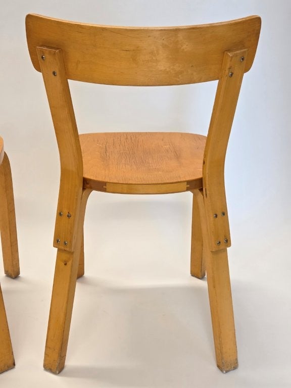 Artek 69 chairs 2 pcs 1950s