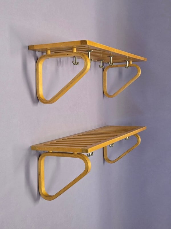 Artek coat racks, set of 2, Alvar Aalto, 1940s